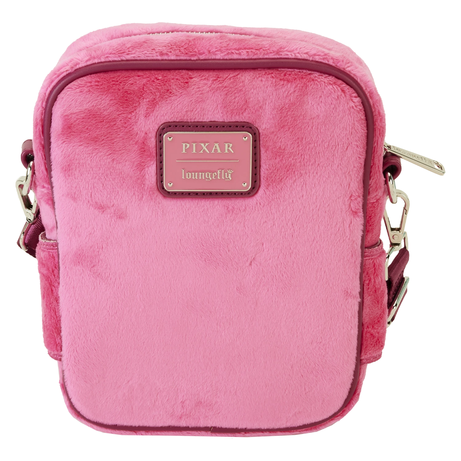 LOUNGEFLY Toy Story Lotso Plush Crossbuddies Cosplay Crossbody Bag With Coin Bag 6 LOUNGEFLY Toy Story Lotso Plush Crossbuddies Cosplay Crossbody Bag With Coin Bag - Image 6