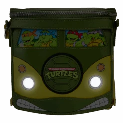 LOUNGEFLY Teenage Mutant Ninja Turtles 40th Anniversary Party Wagon Figural Crossbody Bag -Bag Sales Shop 072d97333ed4b69ea087cbe79b364557