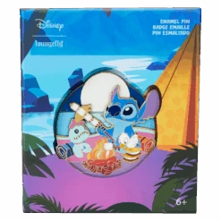 LOUNGEFLY Stitch Camping Cuties 3" Collector Box Pin