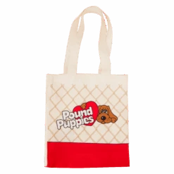 LOUNGEFLY Pound Puppies 40th Anniversary Canvas Tote Bag