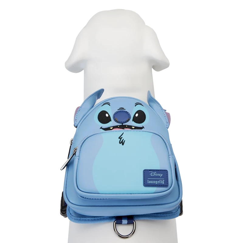 LOUNGEFLY Stitch Cosplay Mini Backpack Dog Harness 2 LOUNGEFLY Stitch Cosplay Mini Backpack Dog Harness - Image 2