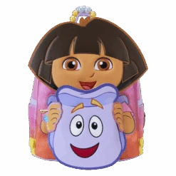 LOUNGEFLY Dora The Explorer Backpack Cosplay Mini Backpack