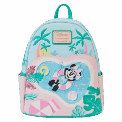LOUNGEFLY Minnie Mouse Vacation Style Poolside Mini Backpack