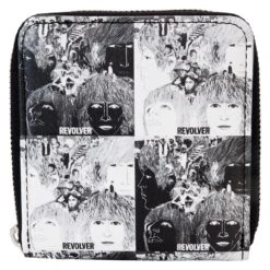 LOUNGEFLY The Beatles Revolver Album Cover Zip Around Wallet