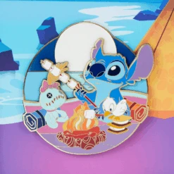 LOUNGEFLY Stitch Camping Cuties 3" Collector Box Pin -Bag Sales Shop 0e8720abb5066c492ec2ef4df72e9bf6