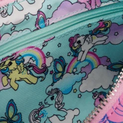 LOUNGEFLY My Little Pony Large All-Over Print Crossbody Bag With Coin Bag -Bag Sales Shop 15aabd664cdec98ac551c1f802c72166