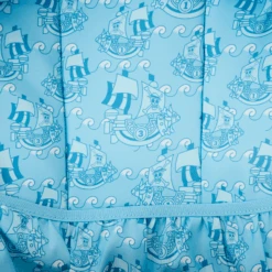 LOUNGEFLY One Piece 25th Anniversary Straw Hat Pirates All-Over Print Nylon Full-Size Backpack -Bag Sales Shop 175f9b167d0d3eab7fe38d92b7777643