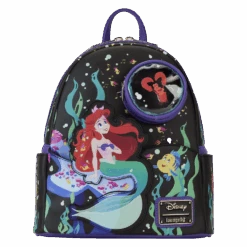 LOUNGEFLY The Little Mermaid 35th Anniversary Life Is The Bubbles Mini Backpack
