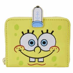 LOUNGEFLY SpongeBob SquarePants 25th Anniversary Cosplay Zip Around Wallet