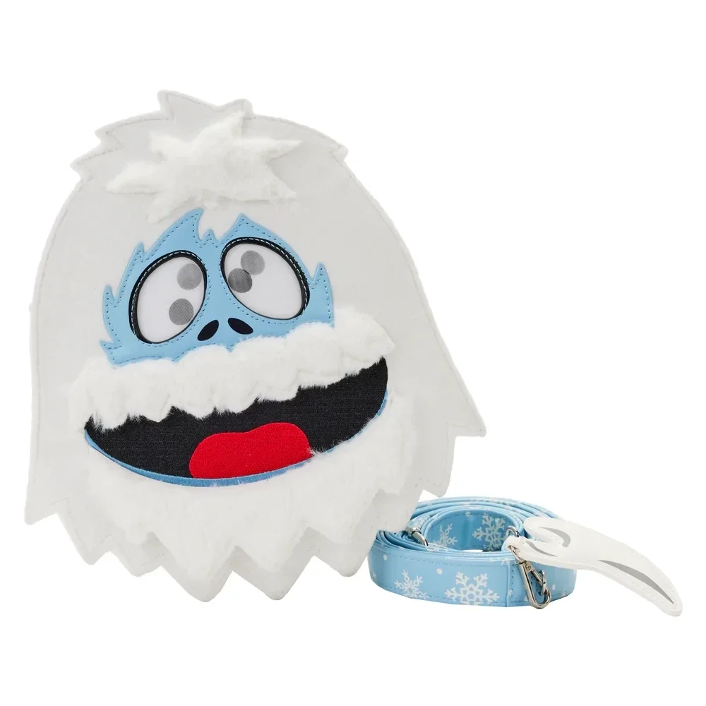 LOUNGEFLY Rudolph The Red-Nosed Reindeer Bumble Head Crossbody Bag 1 LOUNGEFLY Rudolph The Red-Nosed Reindeer Bumble Head Crossbody Bag