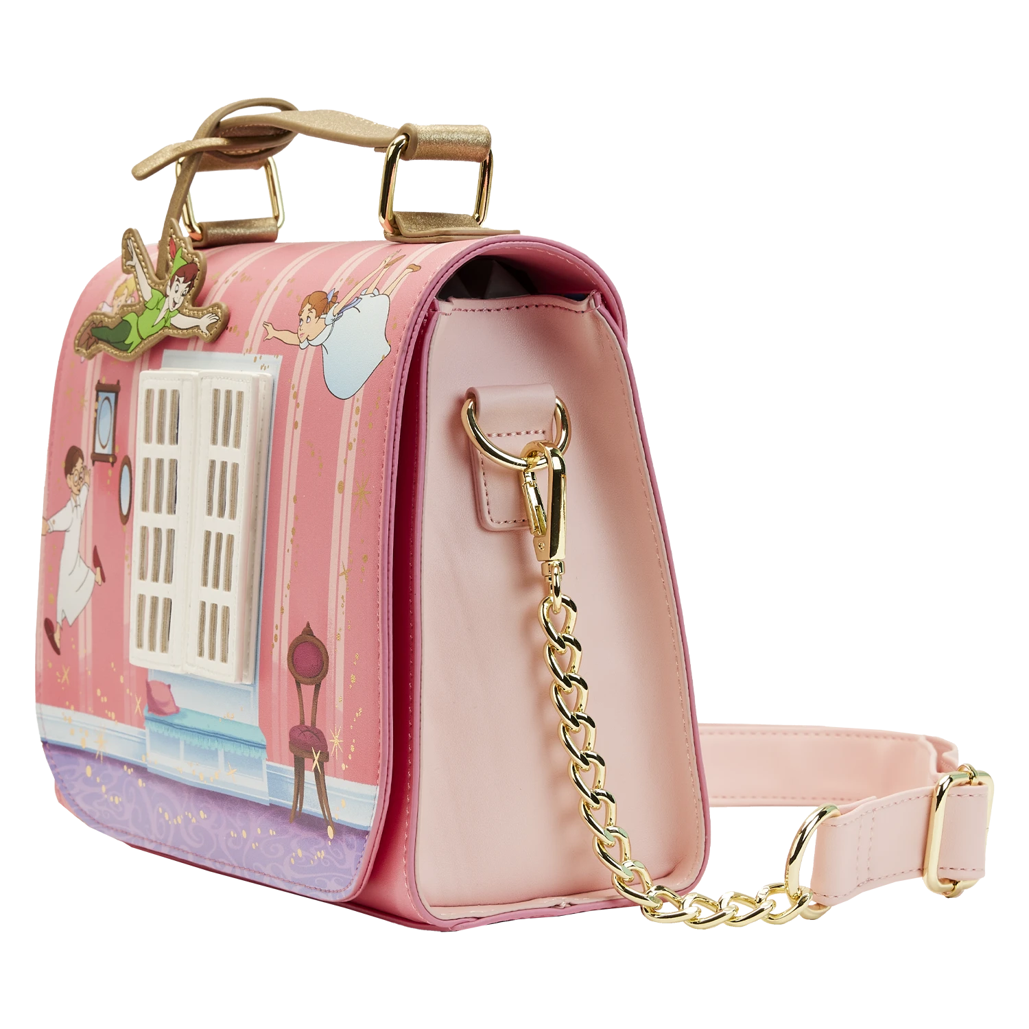 LOUNGEFLY Peter Pan 70th Anniversary You Can Fly Crossbody Bag 4 LOUNGEFLY Peter Pan 70th Anniversary You Can Fly Crossbody Bag - Image 4