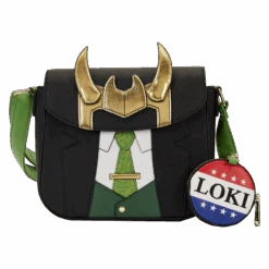 LOUNGEFLY Loki For President Cosplay Crossbody Bag