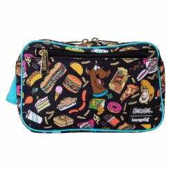 LOUNGEFLY Scooby-Doo Snacks All-Over Print Nylon Belt Bag