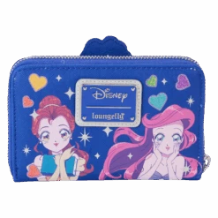 LOUNGEFLY Princess Manga Style Zip Around Wallet -Bag Sales Shop 28932ad236bf59336c32139883bc35c8