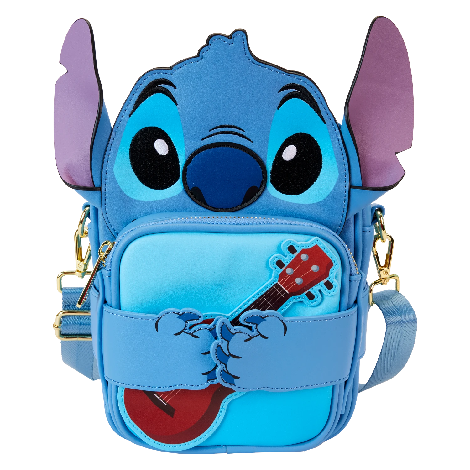 LOUNGEFLY Stitch Camping Cuties Crossbuddies Cosplay Crossbody Bag With Coin Bag 1 LOUNGEFLY Stitch Camping Cuties Crossbuddies Cosplay Crossbody Bag With Coin Bag