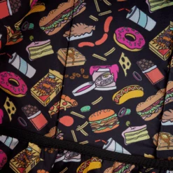 LOUNGEFLY Scooby-Doo Snacks All-Over Print Nylon Full-Size Backpack -Bag Sales Shop 344775e37132918c6f93d1cf81e87ddf