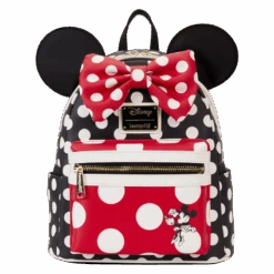 LOUNGEFLY Minnie Mouse Rocks The Dots Classic Mini Backpack