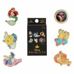 LOUNGEFLY The Little Mermaid 35th Anniversary Life Is The Bubbles Blind Box Pin