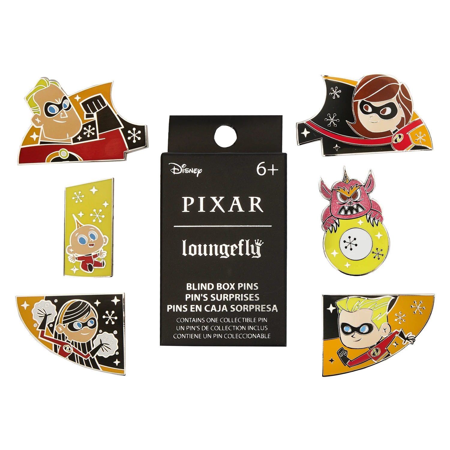 LOUNGEFLY The Incredibles Puzzle Blind Box Pin 1 LOUNGEFLY The Incredibles Puzzle Blind Box Pin