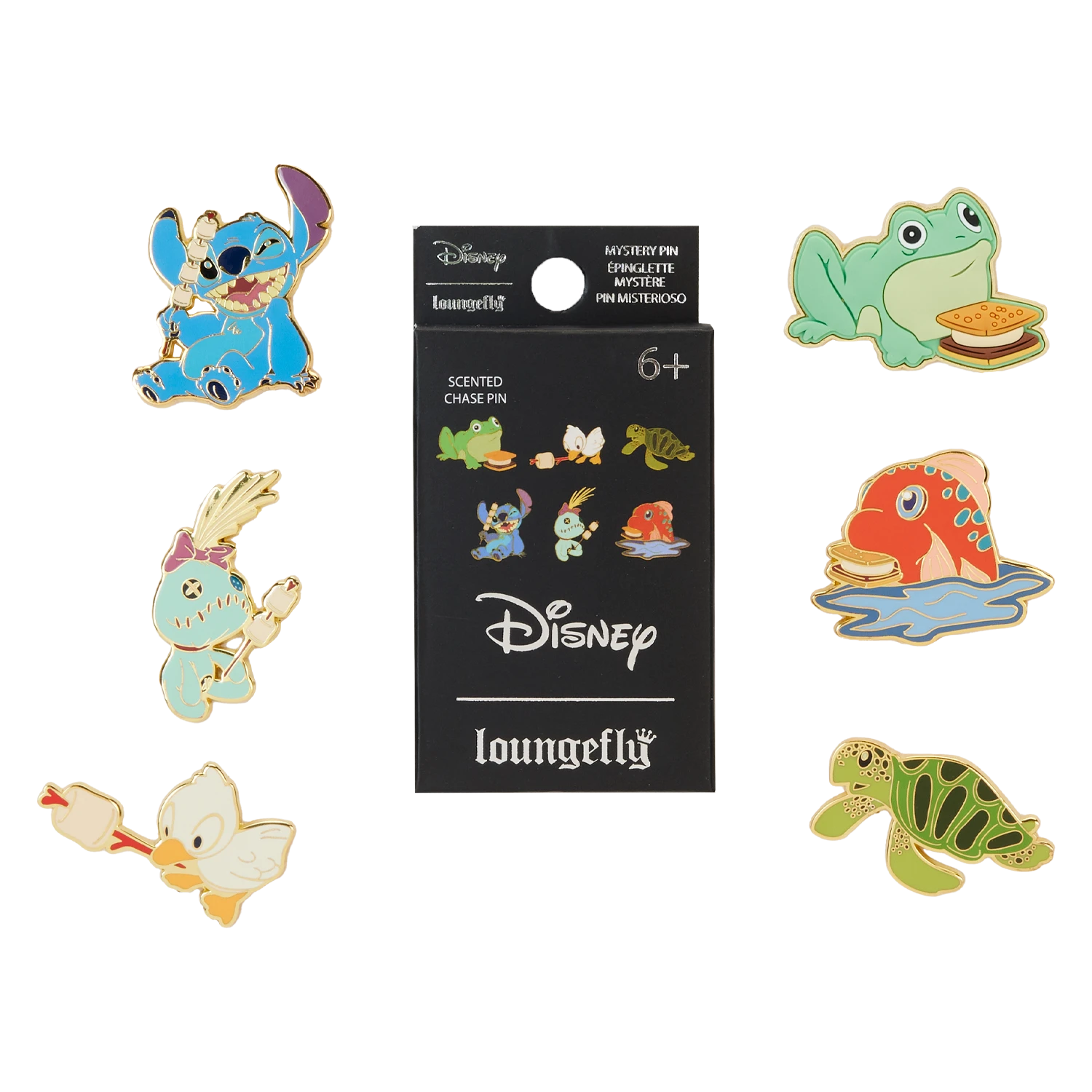 LOUNGEFLY Stitch Camping Cuties Blind Box Pin 1 LOUNGEFLY Stitch Camping Cuties Blind Box Pin