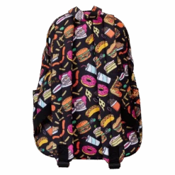 LOUNGEFLY Scooby-Doo Snacks All-Over Print Nylon Full-Size Backpack -Bag Sales Shop 48aa8923b6cc5bd25dc208b9566a7384