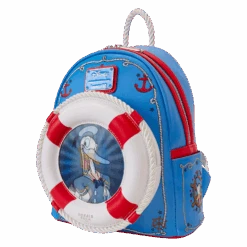 LOUNGEFLY Donald Duck 90th Anniversary Lenticular Mini Backpack -Bag Sales Shop 49430b73d9f249b9c20d94eaaab7f446