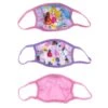 Bioworld Princess Youth Face Covers 3 Pack