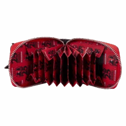 LOUNGEFLY The Phantom Menace 25th Anniversary Darth Maul Glow Accordion Zip Around Wallet -Bag Sales Shop 59da7e35e16304d979dbe4a35cac7536