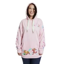 LOUNGEFLY Cinderella Making A Lovely Dress Hoodie