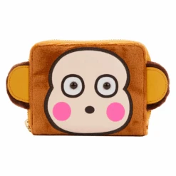 LOUNGEFLY Sanrio Monkichi Cosplay Zip Around Wallet