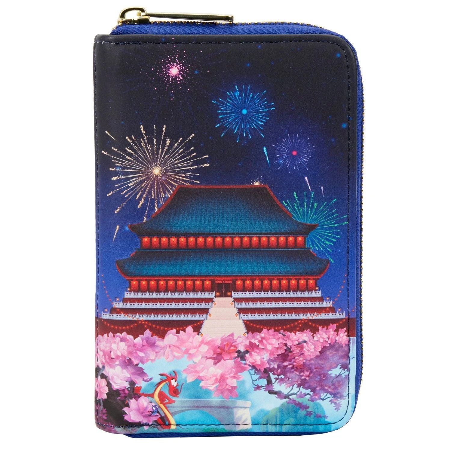 Loungefly Disney Mulan Castle Zip Around Wallet 1 Loungefly Disney Mulan Castle Zip Around Wallet