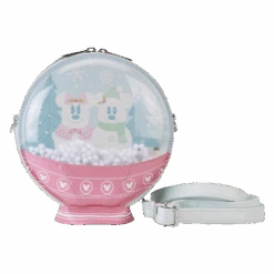 LOUNGEFLY Mickey & Friends Pastel Snow Globe Crossbody Bag
