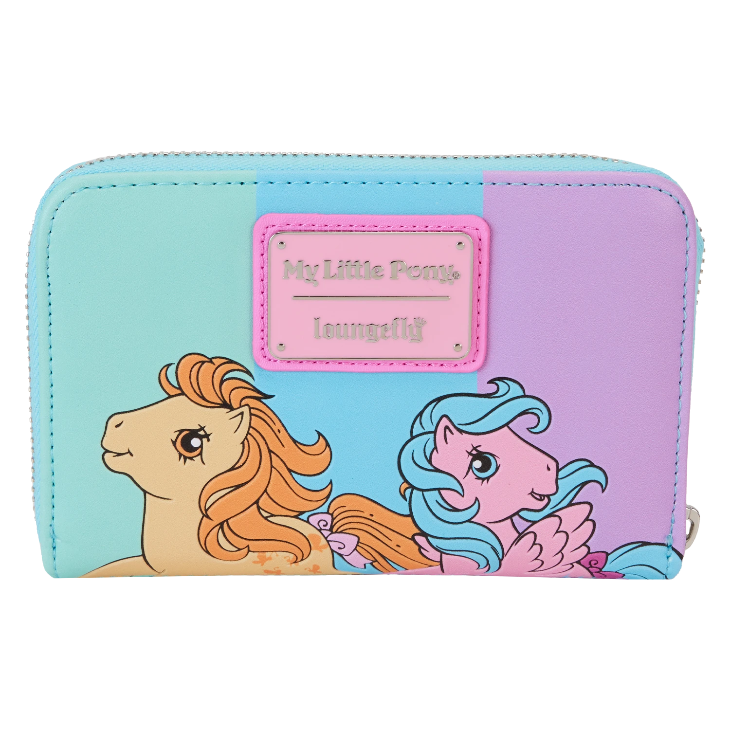 LOUNGEFLY My Little Pony Color Block Zip Around Wallet 3 LOUNGEFLY My Little Pony Color Block Zip Around Wallet - Image 3