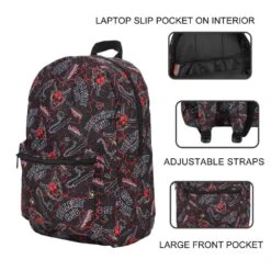 Bioworld Stranger Things Hellfire Club AOP Laptop Backpack 16 Bioworld Stranger Things Hellfire Club AOP Laptop Backpack -Bag Sales Shop 6w5xbj2Vg4dVduChIKaBHok4ajJ67UD90vr946eM