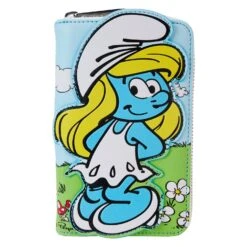 LOUNGEFLY The Smurfs Smurfette Cosplay Zip Around Wallet