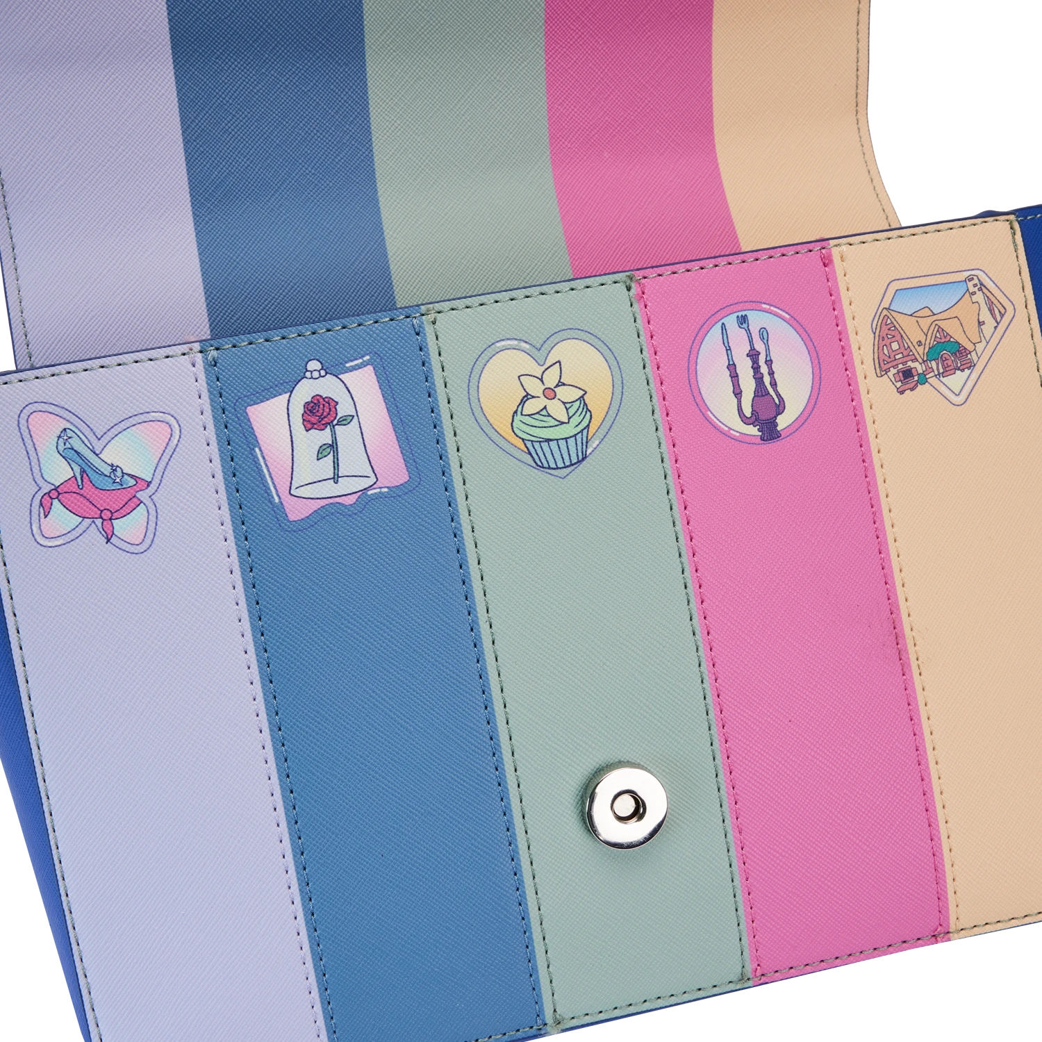 LOUNGEFLY Princess Manga Style Crossbody Bag 4 LOUNGEFLY Princess Manga Style Crossbody Bag - Image 4