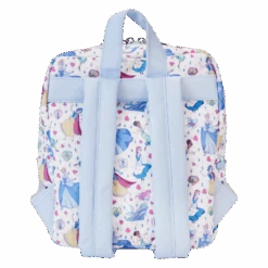 LOUNGEFLY Princess Manga Style All-Over Print Nylon Square Mini Backpack -Bag Sales Shop 7f83c214b583cf124c67cead5d403e1d