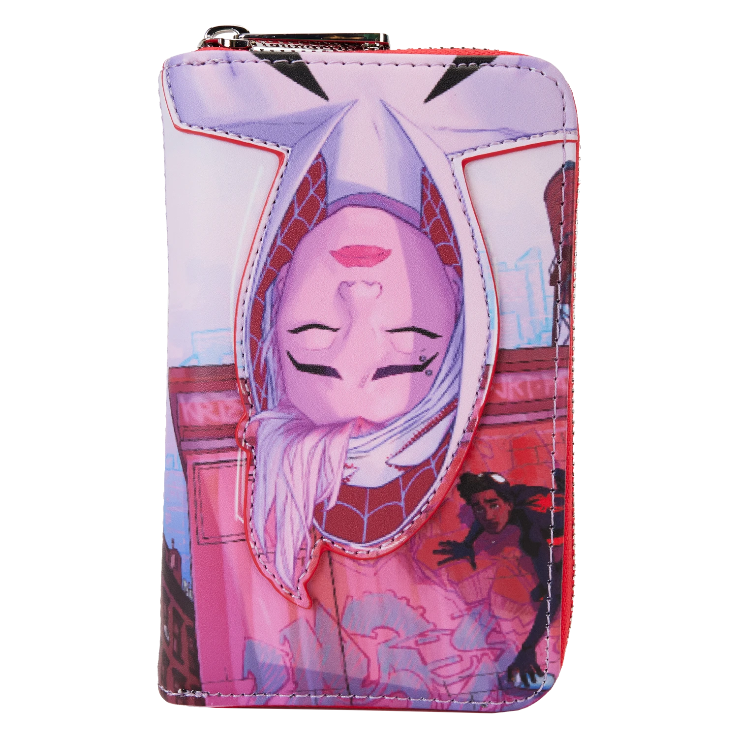 LOUNGEFLY Spider-Verse Spider-Gwen Zip Around Wallet 1 LOUNGEFLY Spider-Verse Spider-Gwen Zip Around Wallet