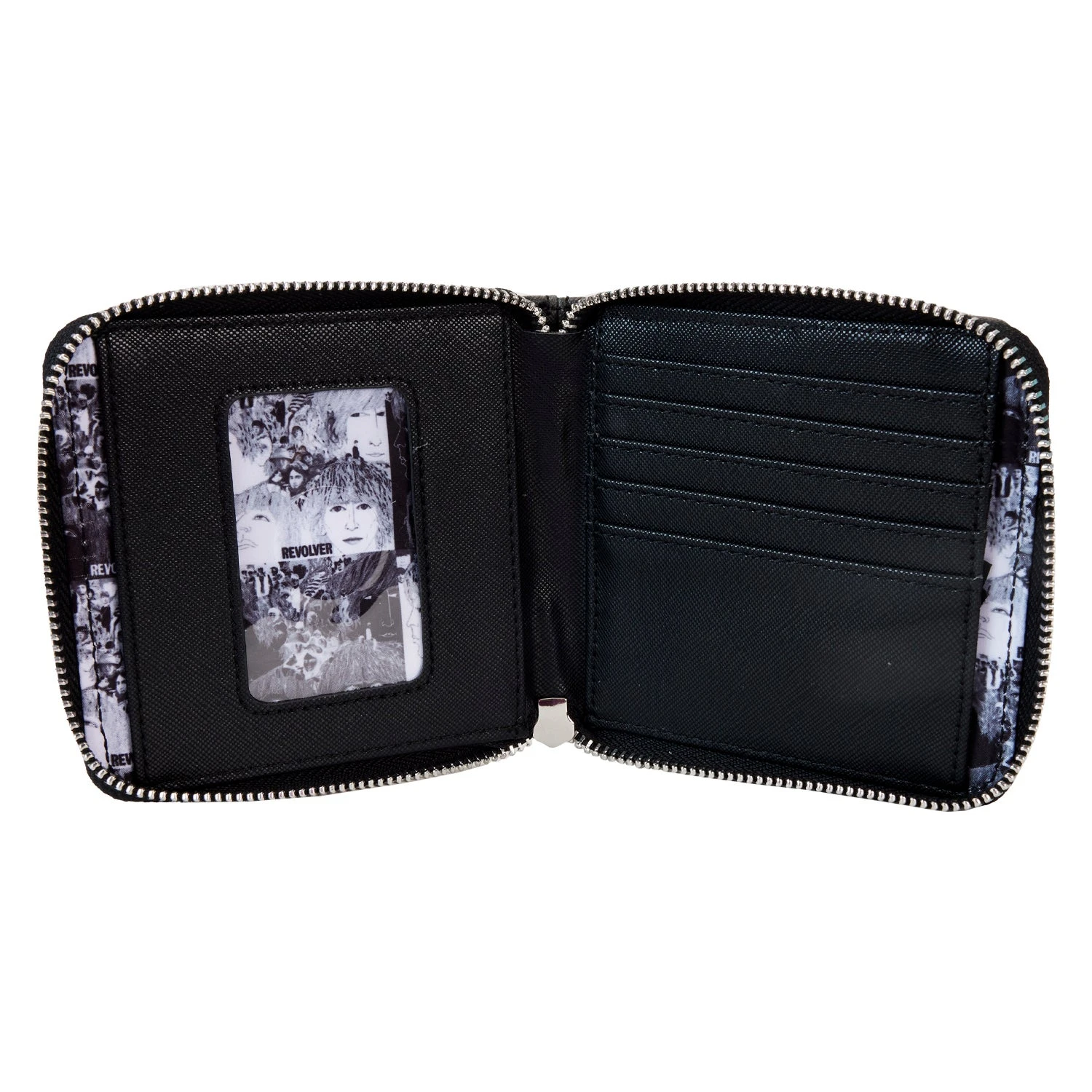 LOUNGEFLY The Beatles Revolver Album Cover Zip Around Wallet 4 LOUNGEFLY The Beatles Revolver Album Cover Zip Around Wallet - Image 4