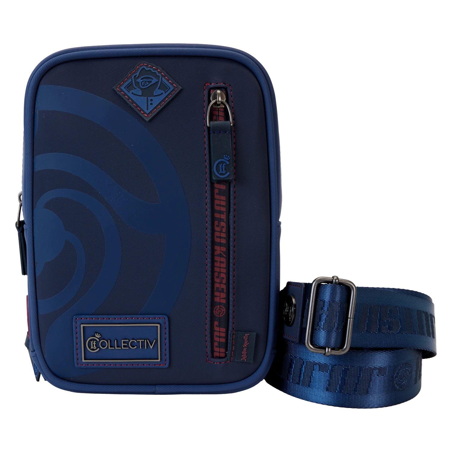 LOUNGEFLY Jujutsu Kaisen The COLLECTIV INFLUENCR Convertible Sling & Crossbody Bag 1 LOUNGEFLY Jujutsu Kaisen The COLLECTIV INFLUENCR Convertible Sling & Crossbody Bag