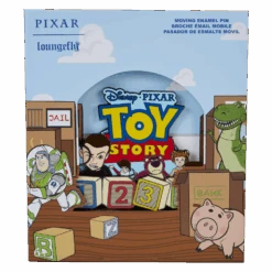 LOUNGEFLY Toy Story Movie Collab Baddies 3" Collector Box Sliding Pin