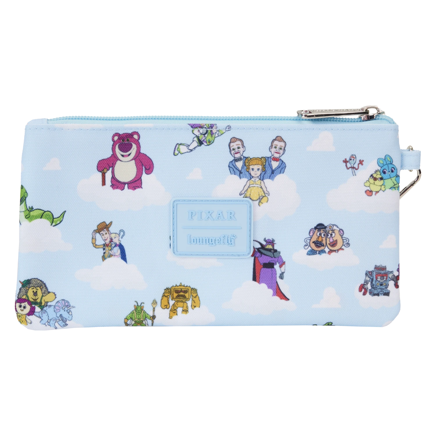 LOUNGEFLY Toy Story Movie Collab All-Over Print Nylon Zipper Pouch Wristlet 2 LOUNGEFLY Toy Story Movie Collab All-Over Print Nylon Zipper Pouch Wristlet - Image 2