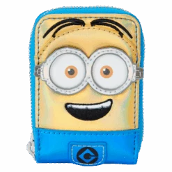 LOUNGEFLY Despicable Me Minions Cosplay Accordion Zip Around Wallet