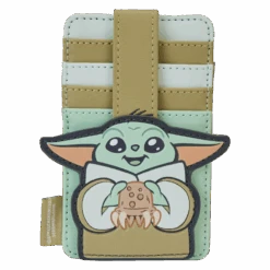 LOUNGEFLY The Mandalorian Grogu & Crabbies Cosplay Card Holder