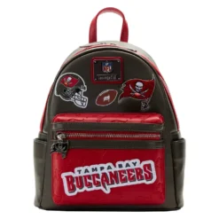 LOUNGEFLY NFL Tampa Bay Buccaneers Patches Mini Backpack