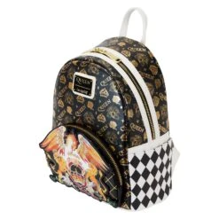 LOUNGEFLY Queen Crest Logo Mini Backpack -Bag Sales Shop 8bac100ef074cd23c0a1928dfd93efe2