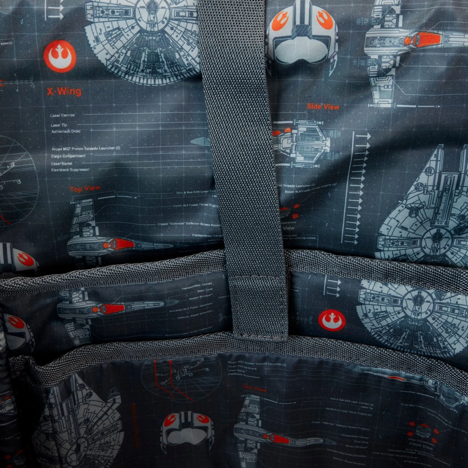 Loungefly Collectiv Rebel Alliance Multi Tasker Full Size Backpack 5 Loungefly Collectiv Rebel Alliance Multi Tasker Full Size Backpack - Image 5