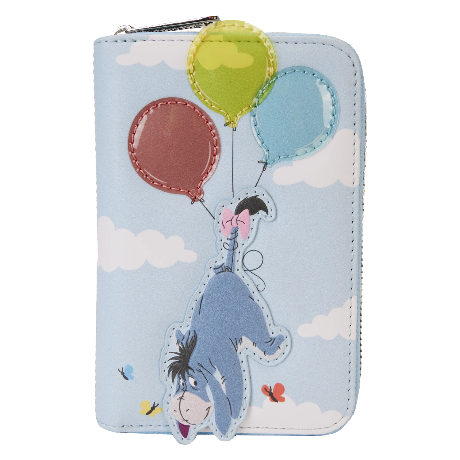 LOUNGEFLY Winnie The Pooh & Friends Floating Balloons Zip Around Wallet 1 LOUNGEFLY Winnie The Pooh & Friends Floating Balloons Zip Around Wallet