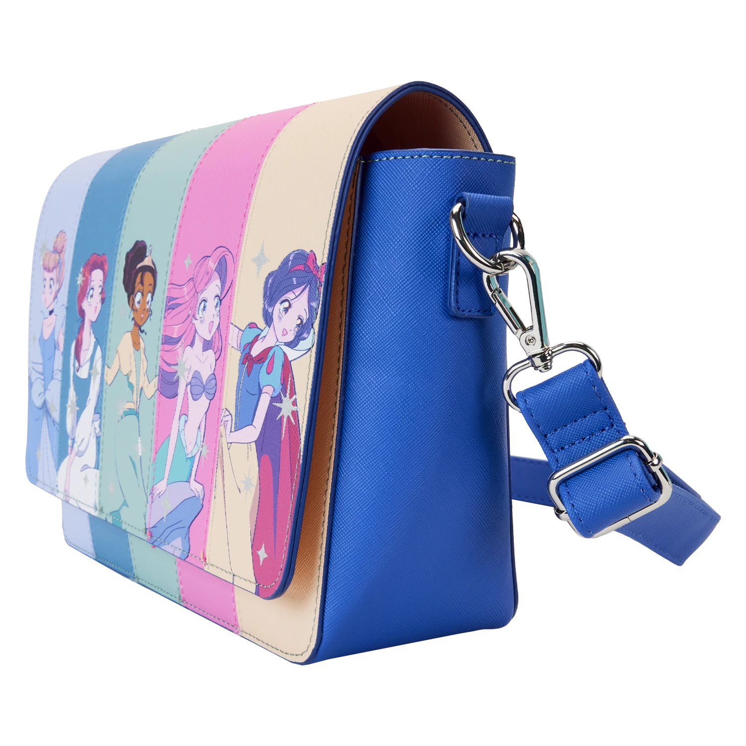 LOUNGEFLY Princess Manga Style Crossbody Bag 2 LOUNGEFLY Princess Manga Style Crossbody Bag - Image 2
