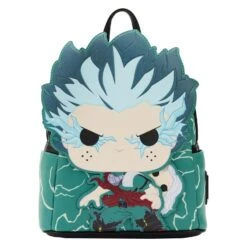 LOUNGEFLY My Hero Academia Deku Infinity Cosplay Mini Backpack